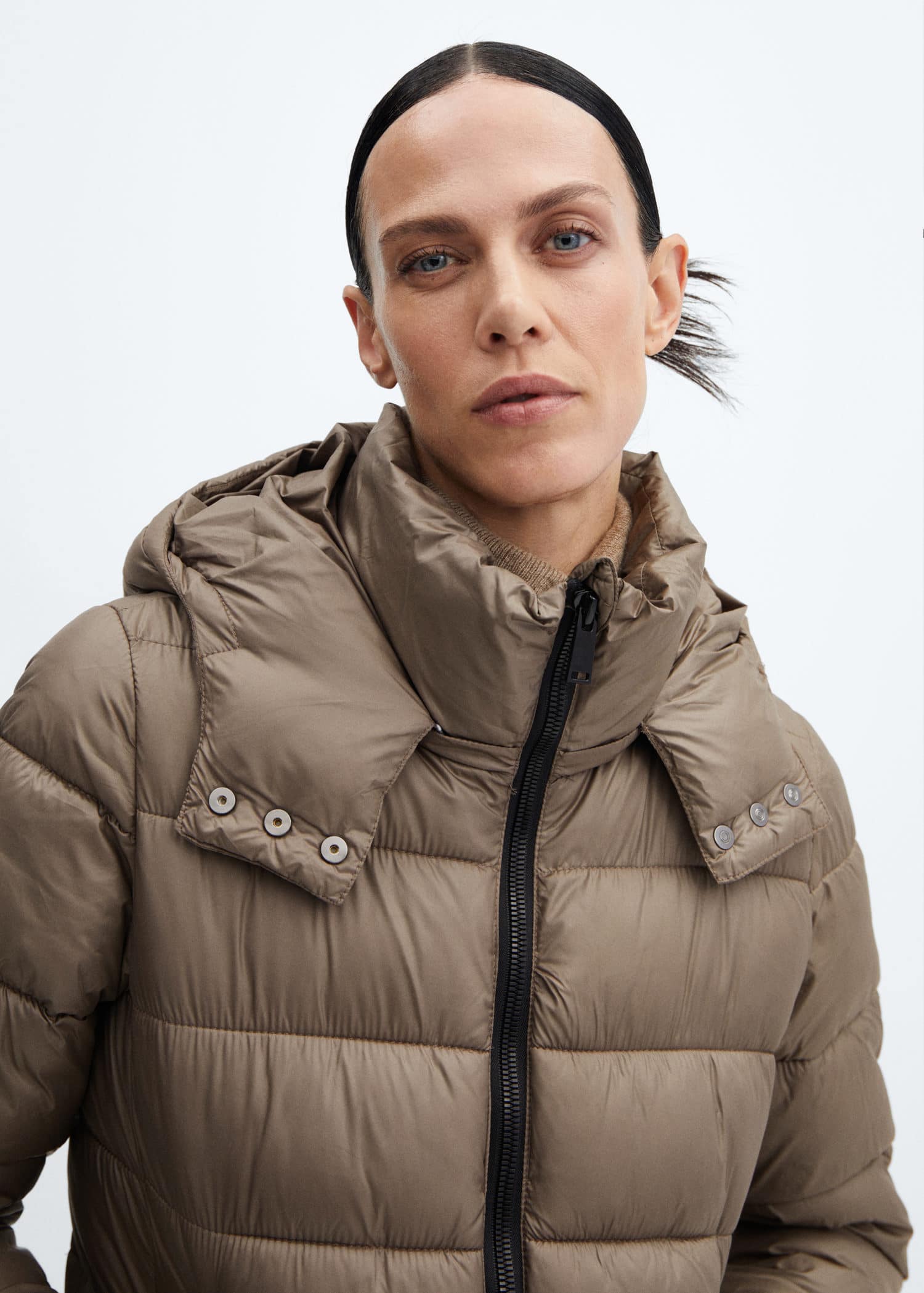 Anorak medio entallado