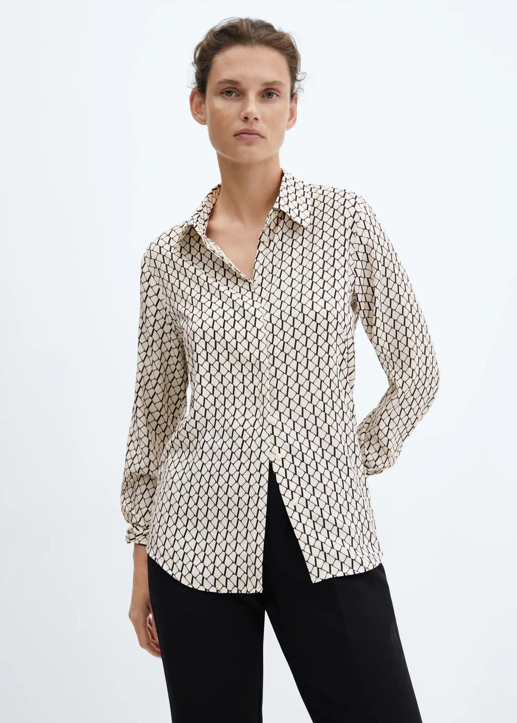 Camisa fluida botones