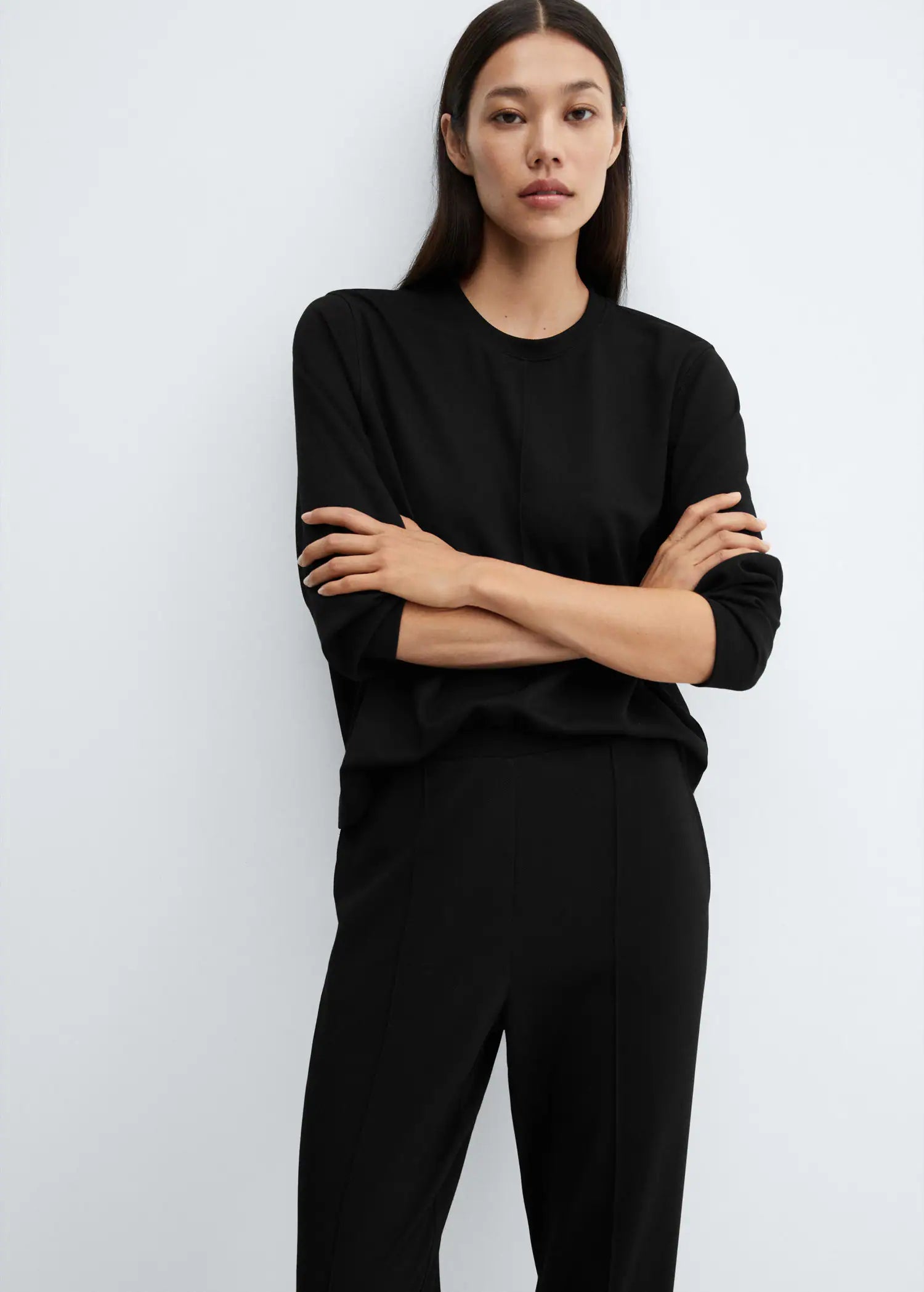 Pantalón jogger costuras