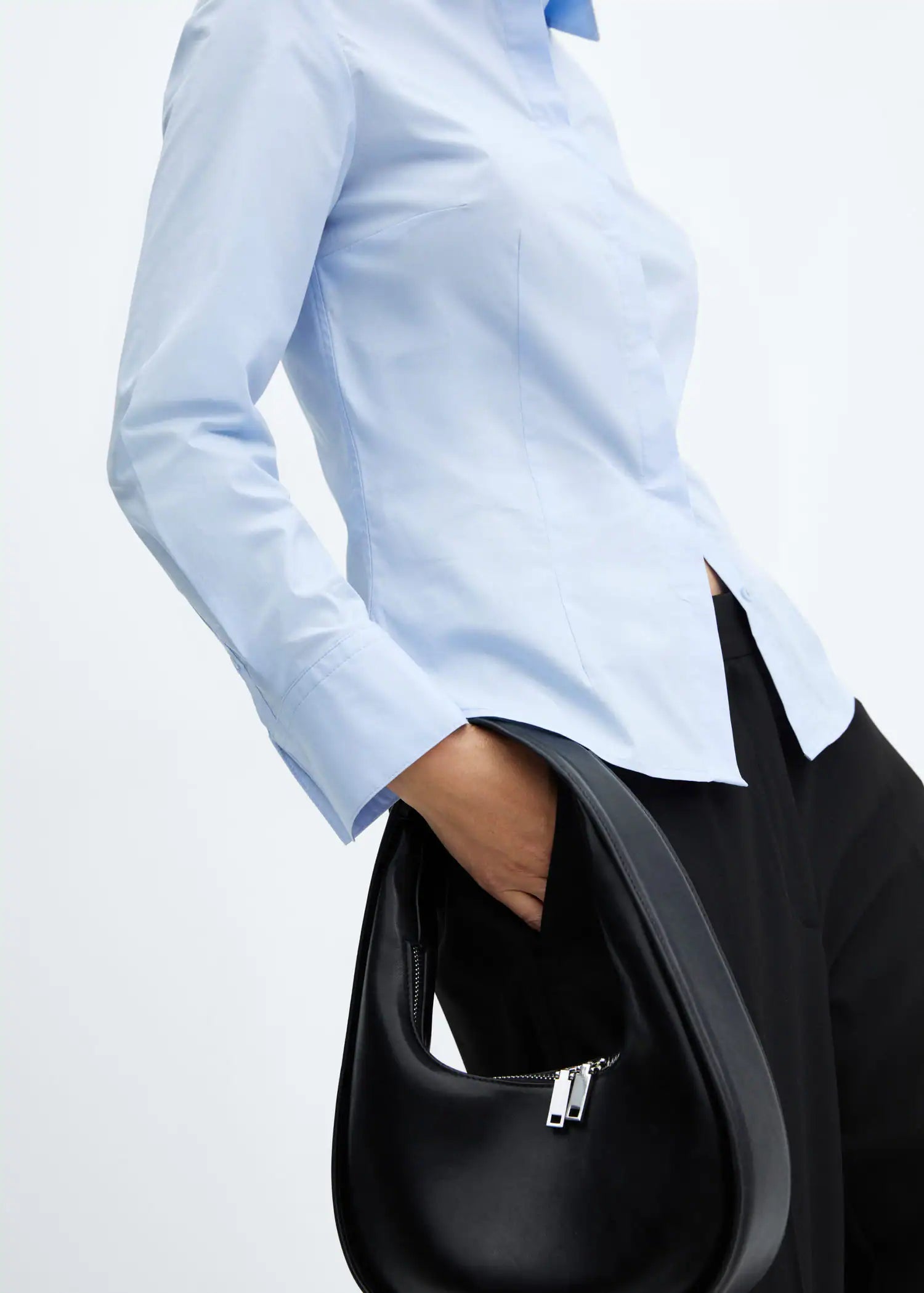 Camisa básica algodón