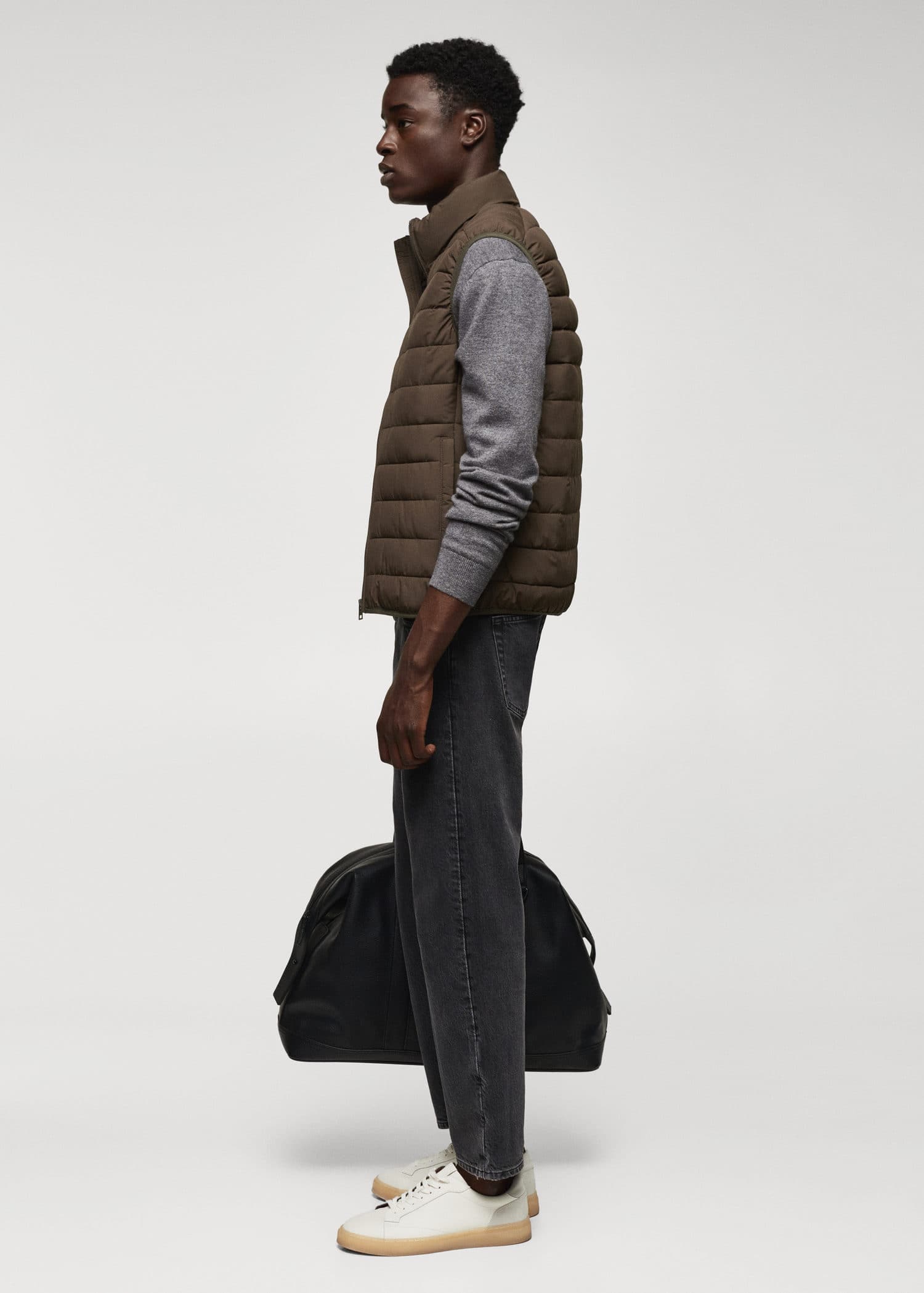 Chaleco acolchado ultra ligero water-repellent