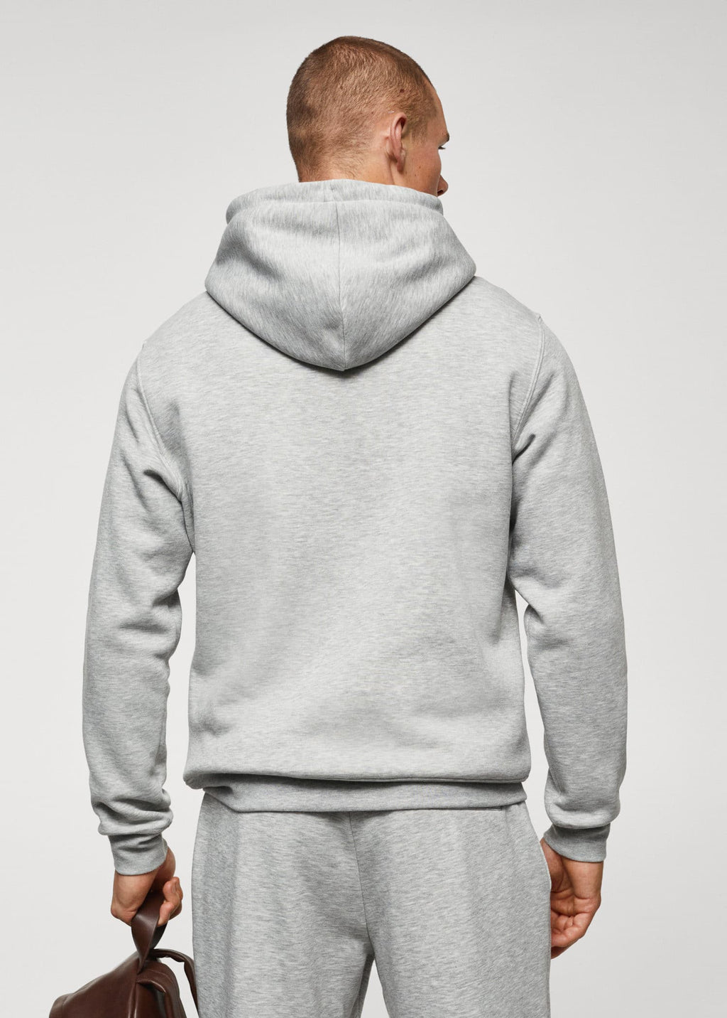 Sudadera algodón canguro capucha