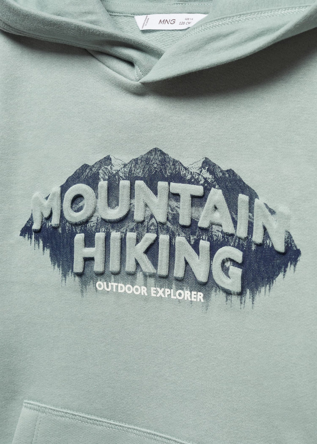 Sudadera mensaje estampado