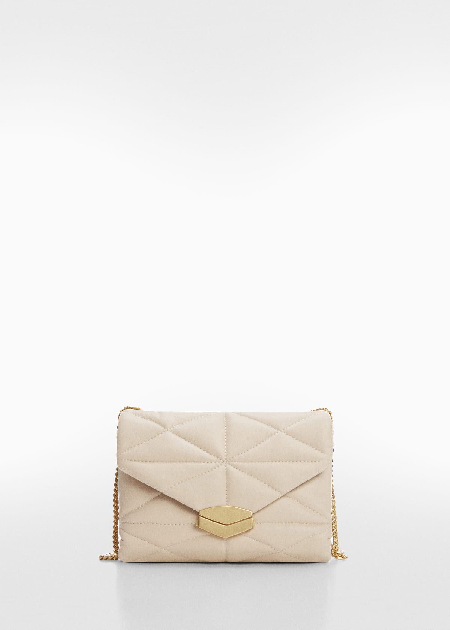 Bolso acolchado solapa