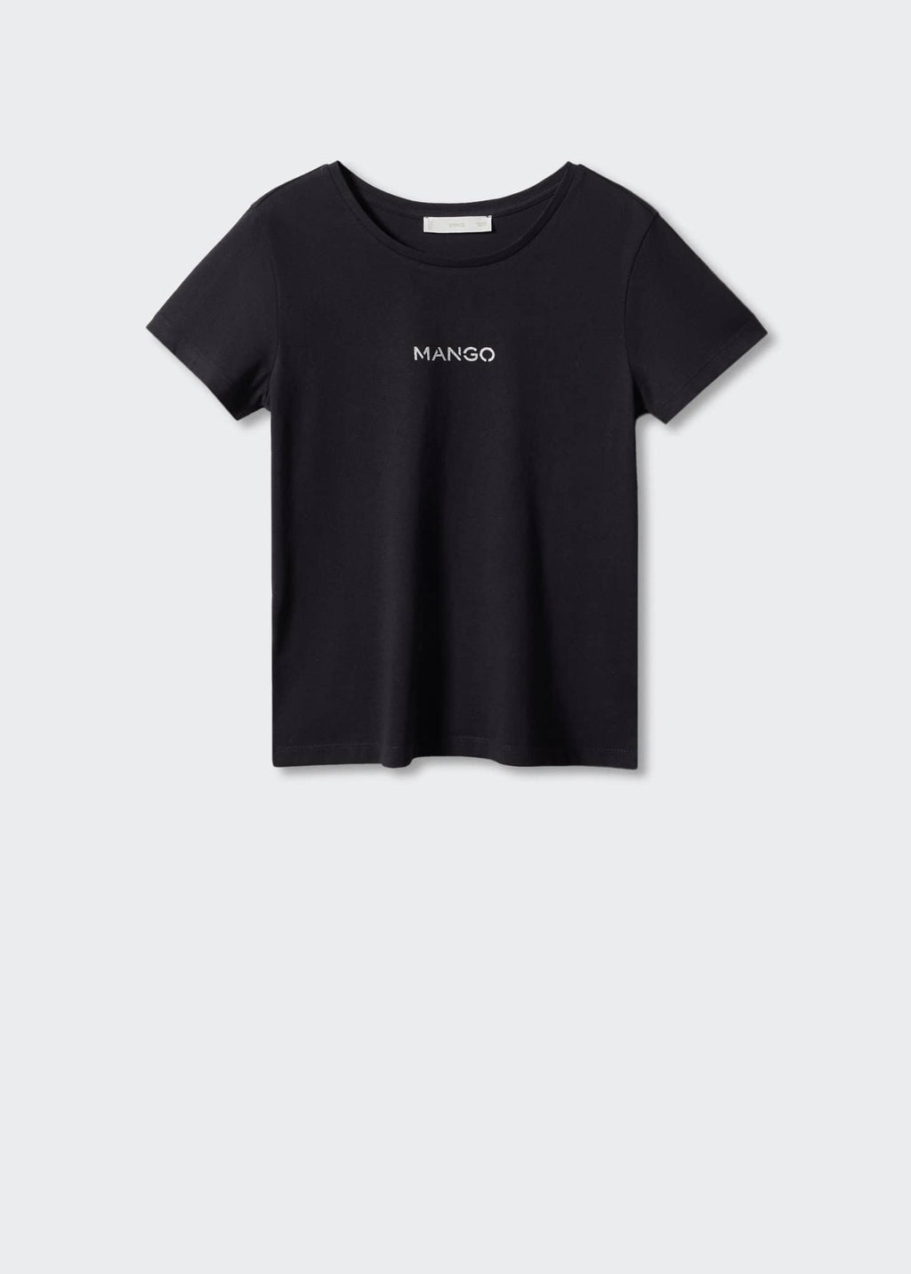 Camiseta logo metalizado