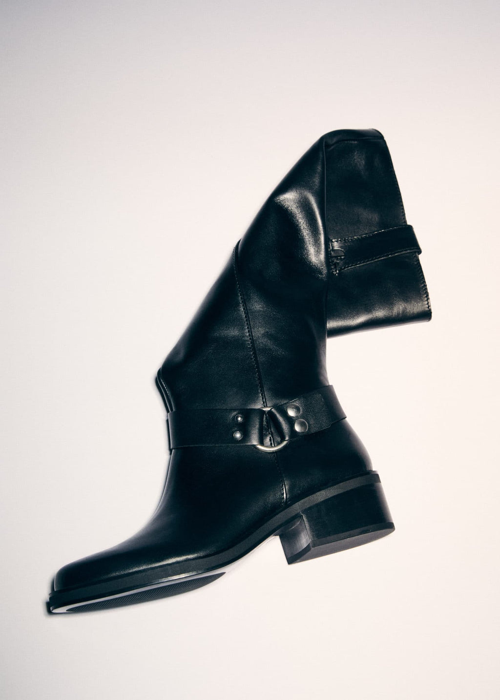 Botas piel hebilla