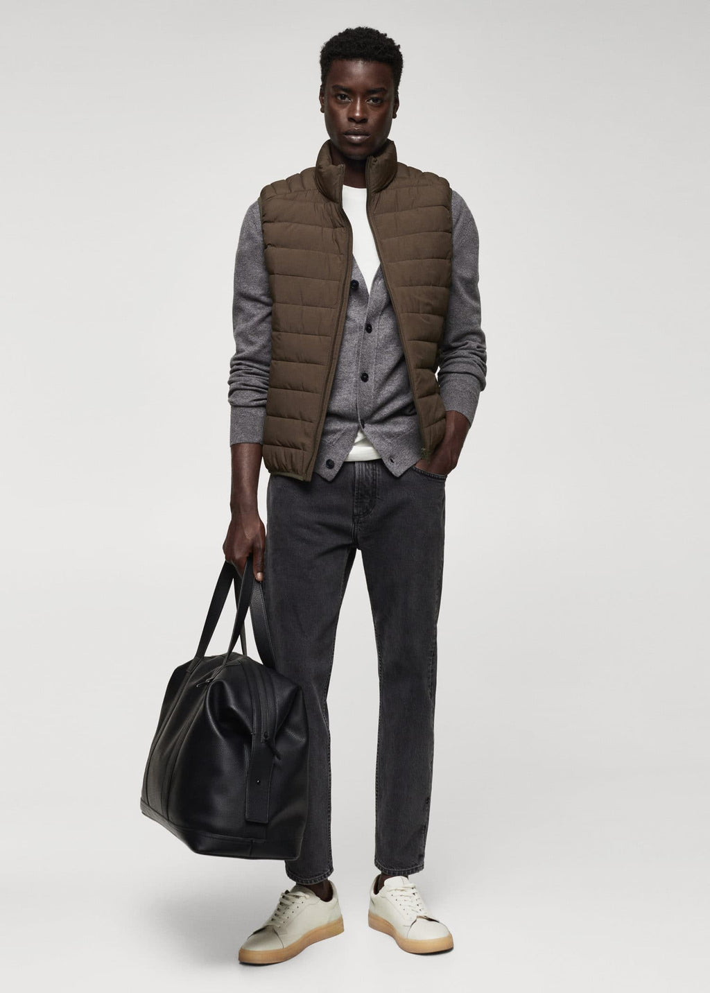 Chaleco acolchado ultra ligero water-repellent