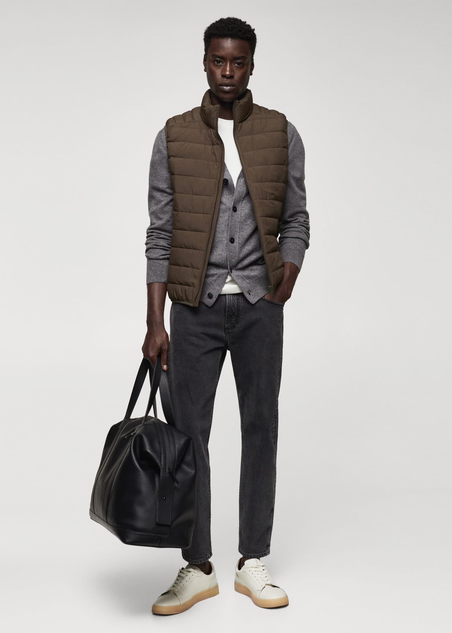 Chaleco acolchado ultra ligero water-repellent