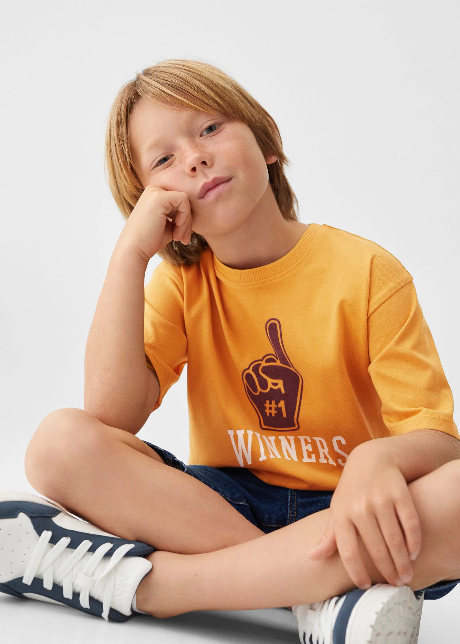 Camiseta estampada algodón