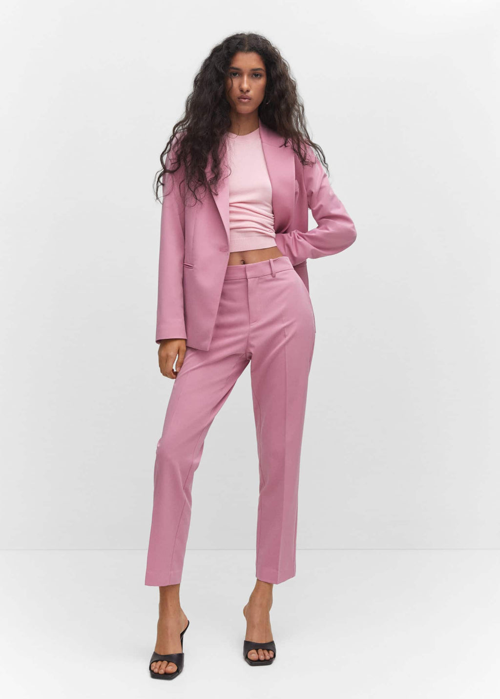 Pantalón recto traje