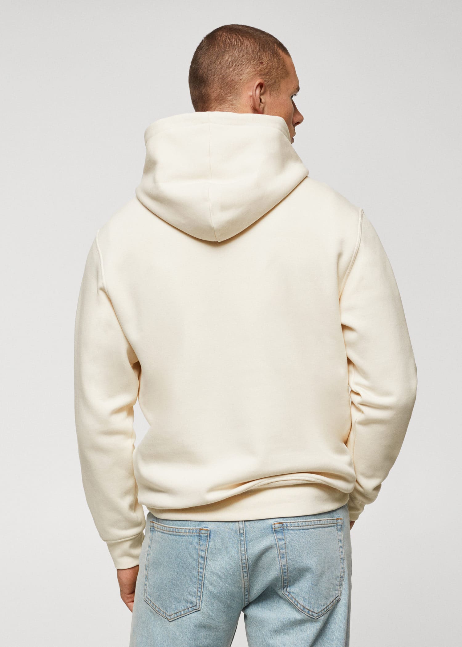 Sudadera algodón canguro capucha