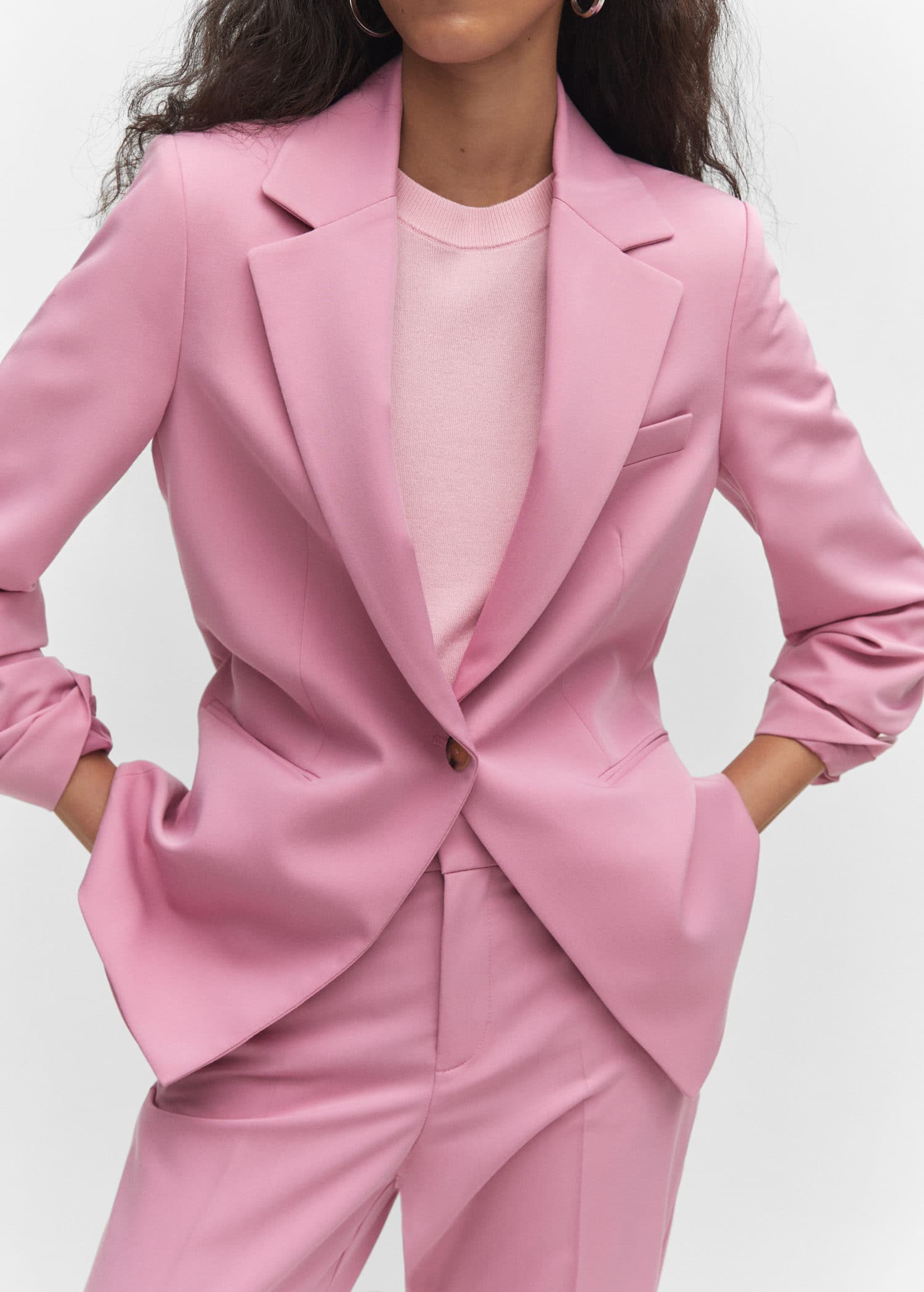 Americana traje entallada
