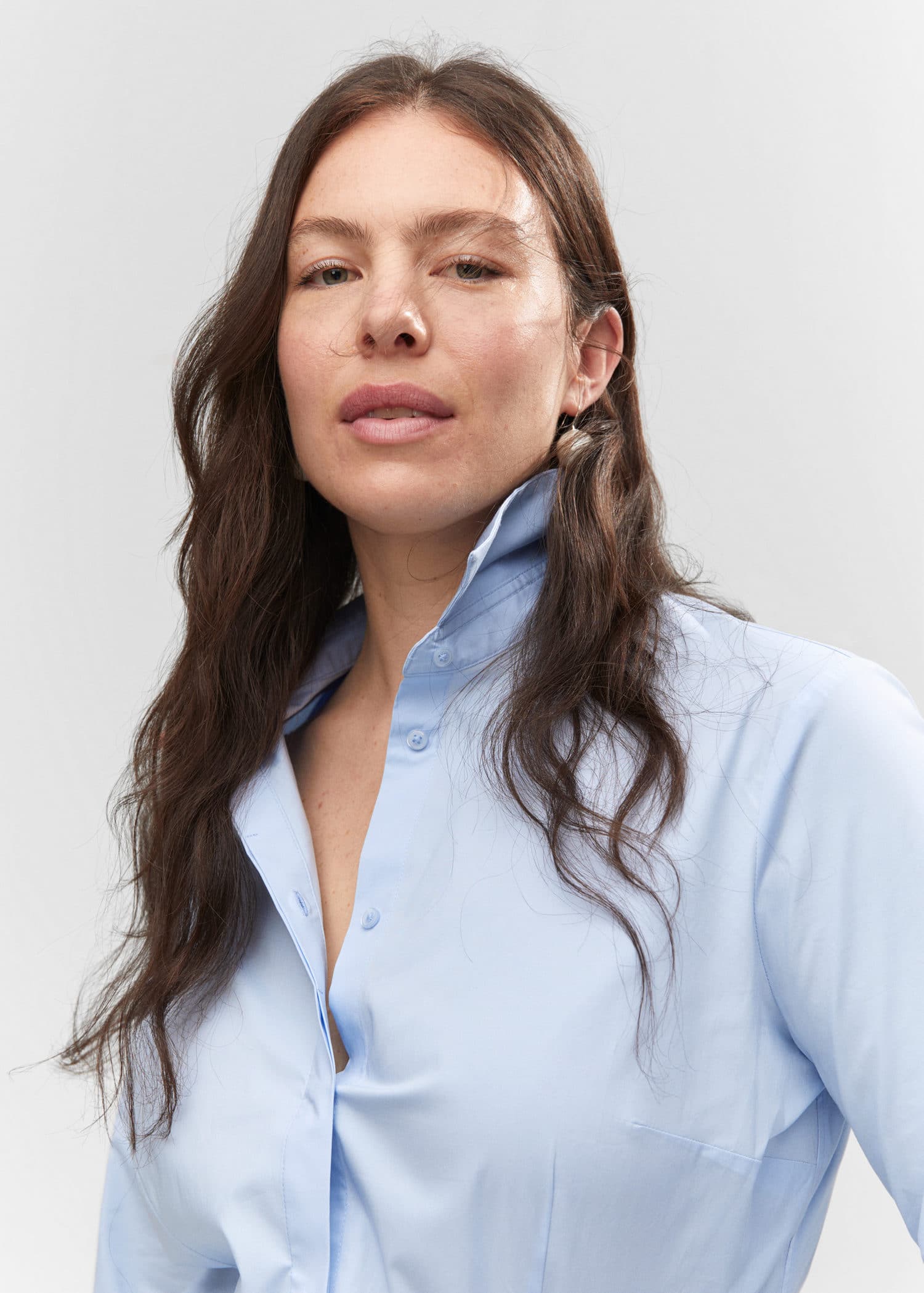 Camisa básica algodón