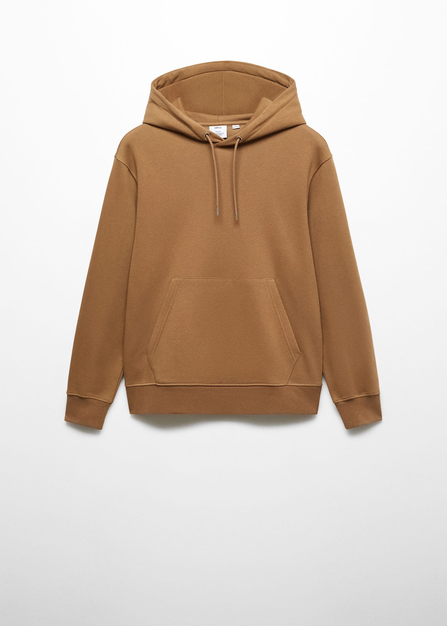 Sudadera algodón canguro capucha