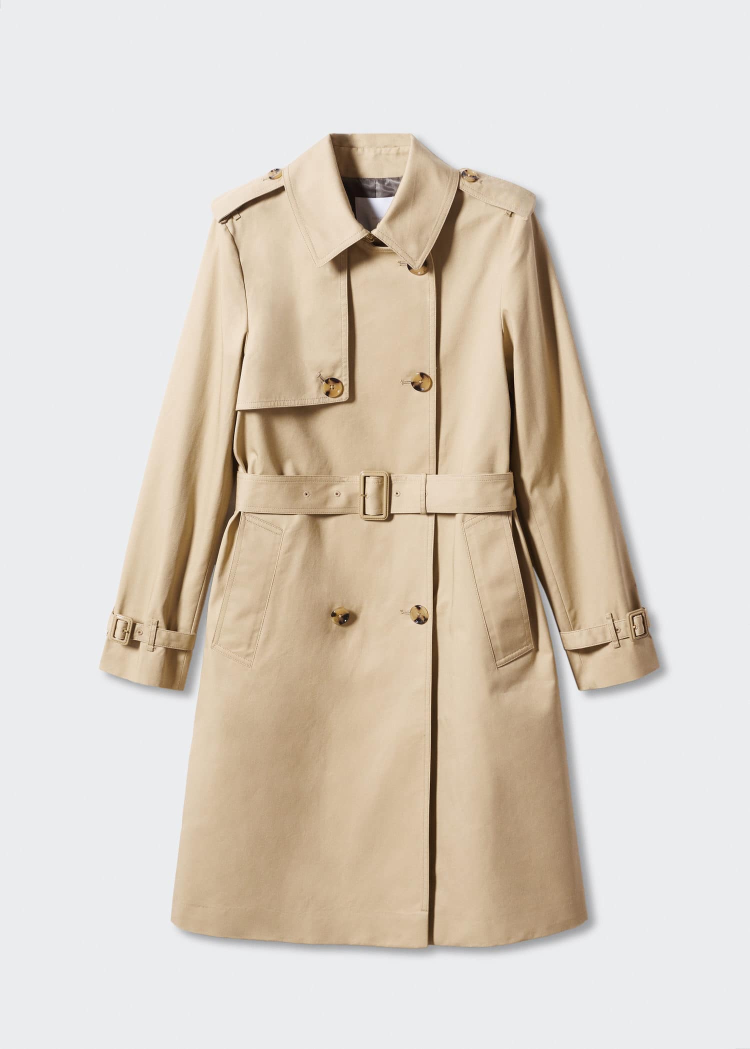Trench clásico cinturón