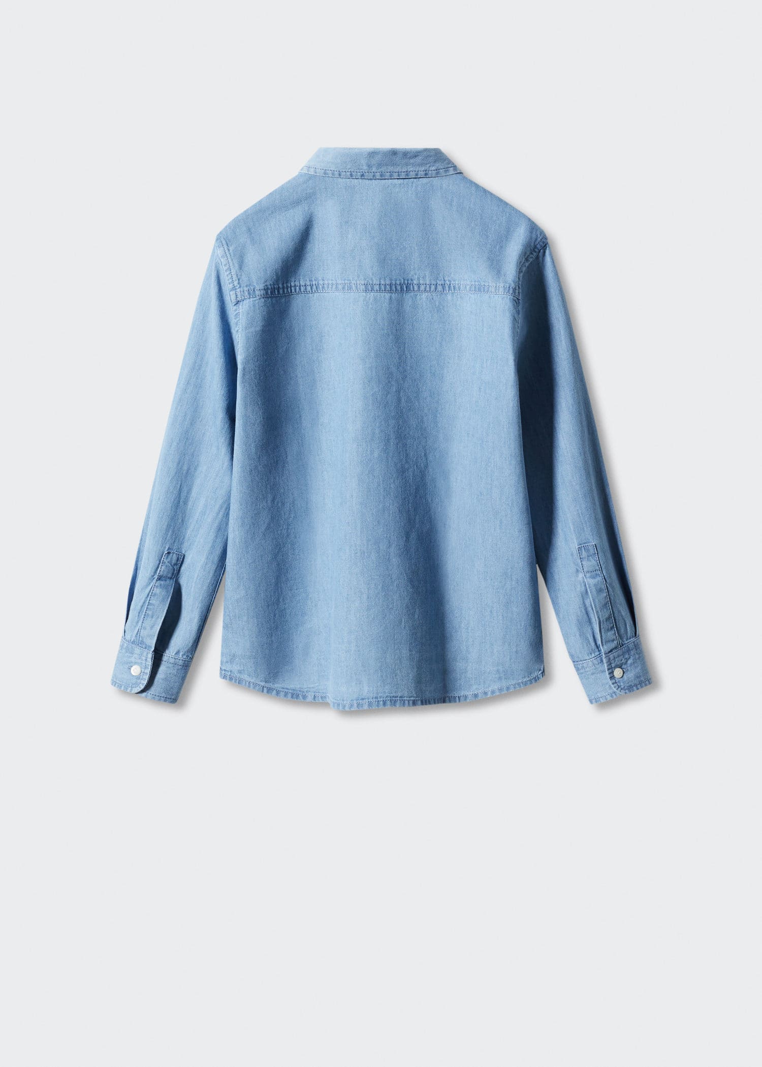 Camisa regular fit denim