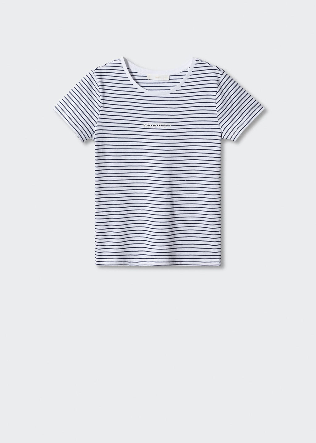 Camiseta rayas logo