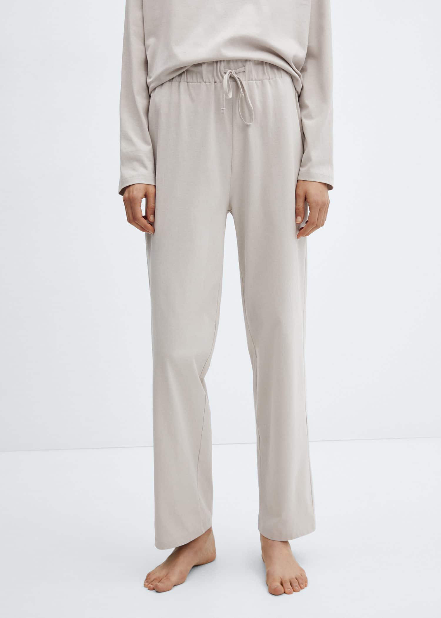 Pijama largo algodón