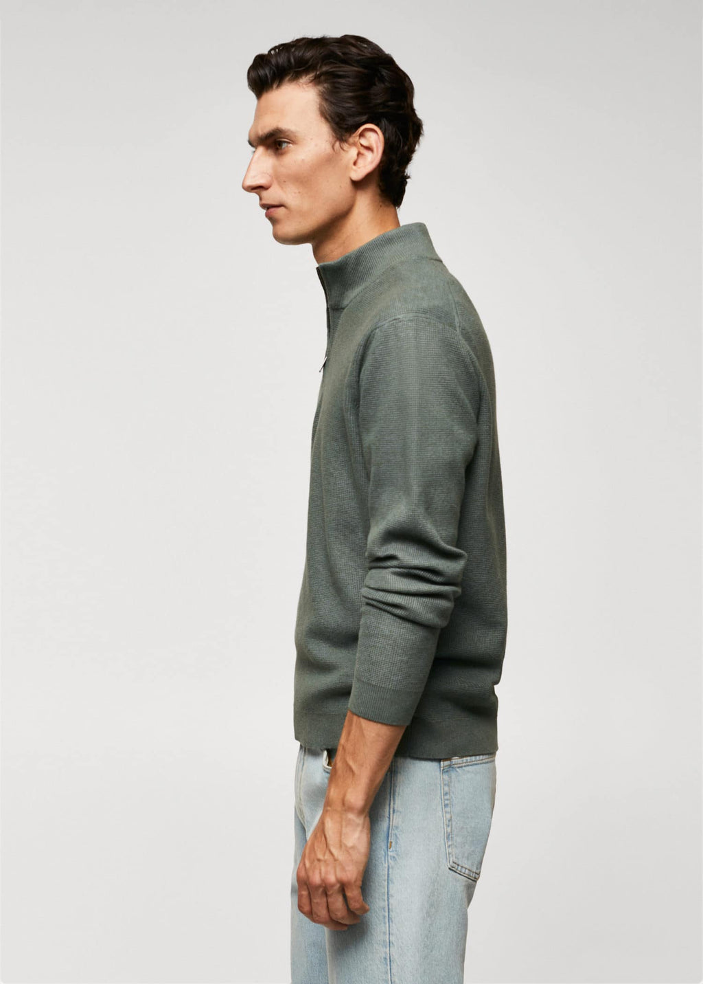 Jersey cuello perkins chimenea