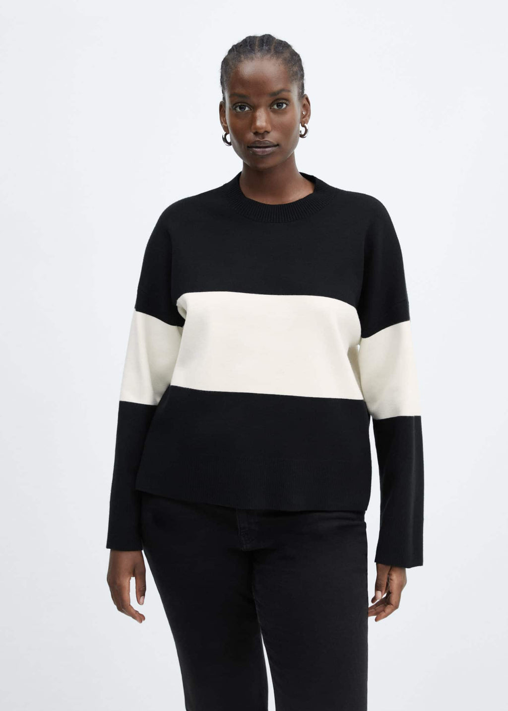 Jersey rayas oversize
