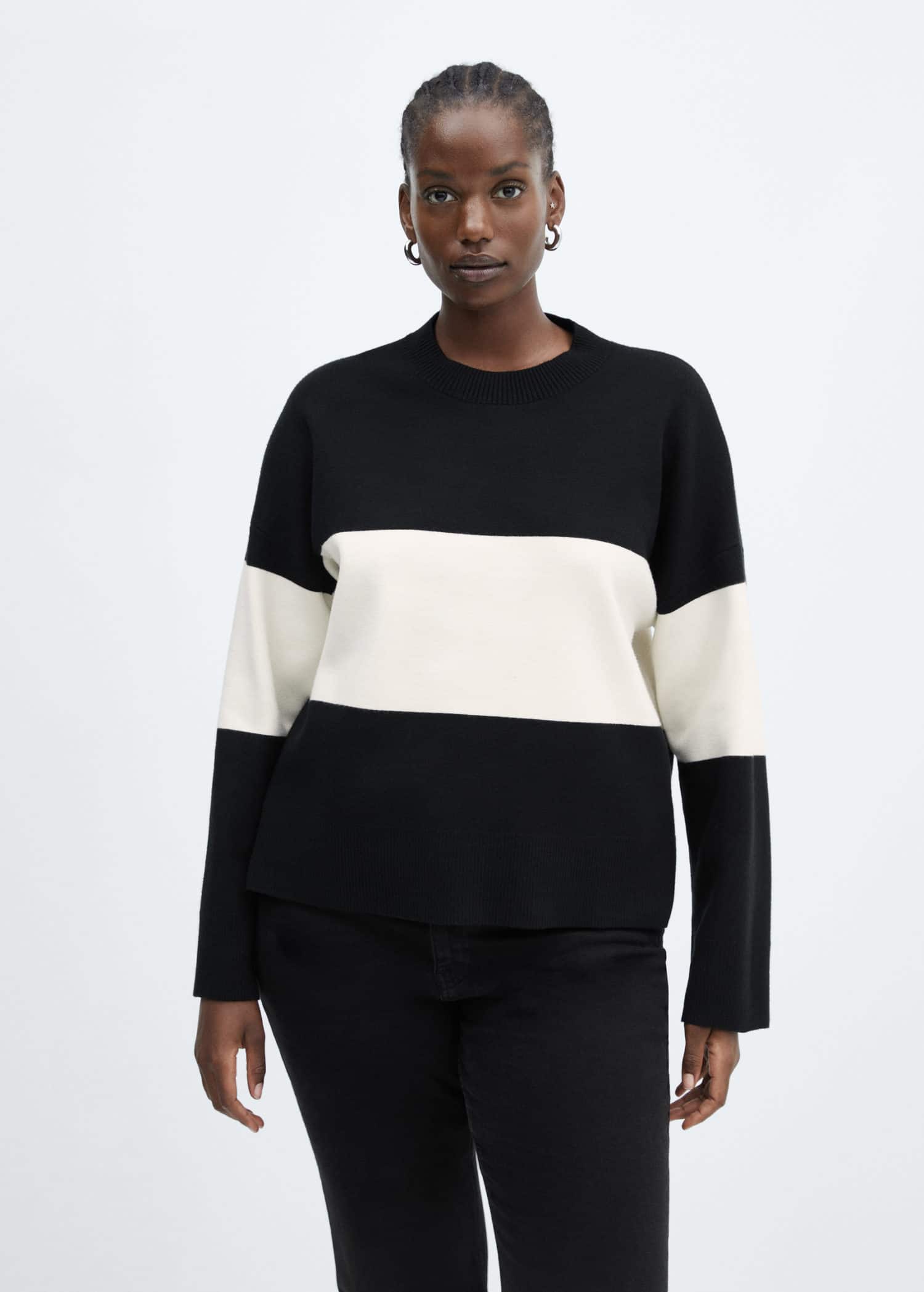 Jersey rayas oversize