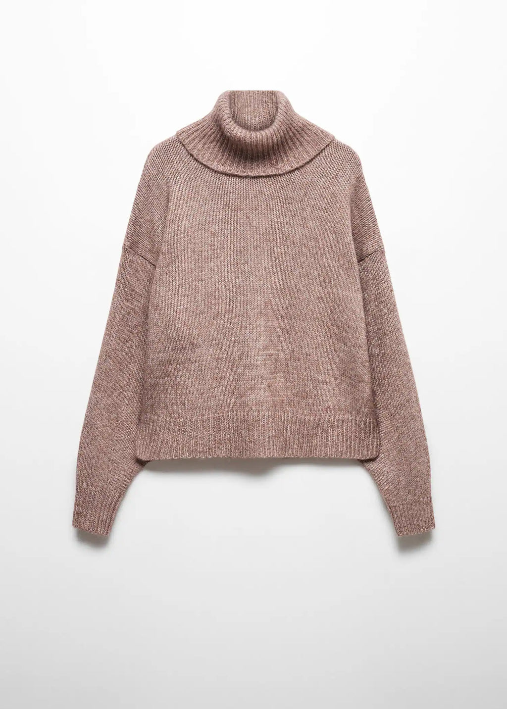 Jersey punto cuello vuelto