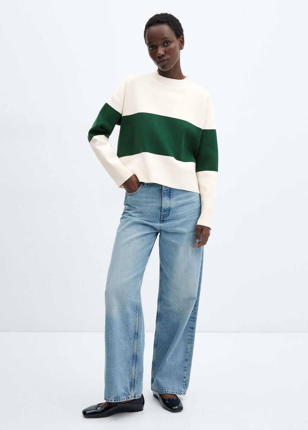 Jersey rayas oversize