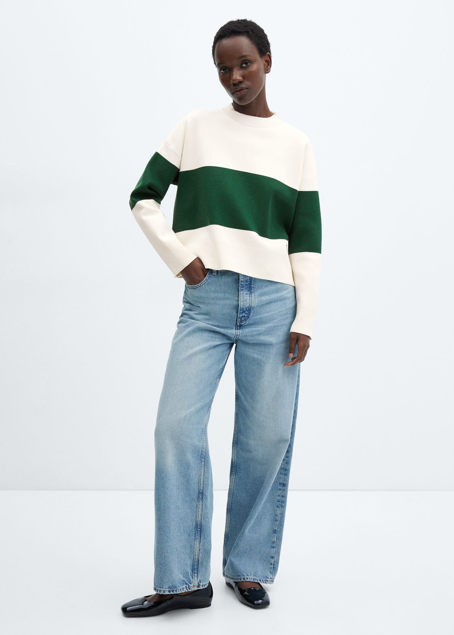 Jersey rayas oversize