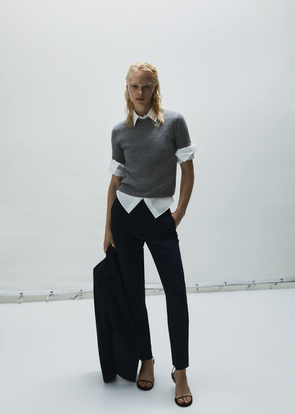 Pantalón recto traje
