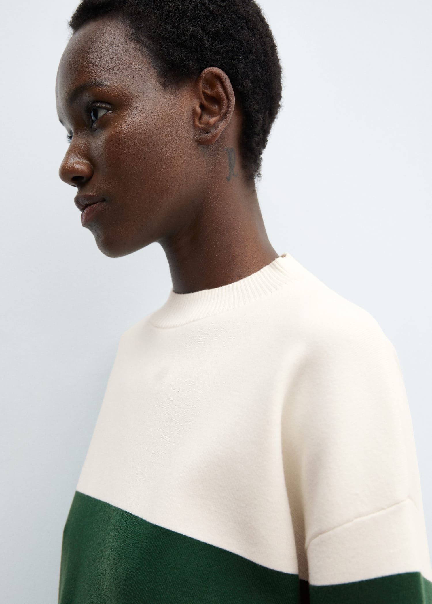 Jersey rayas oversize