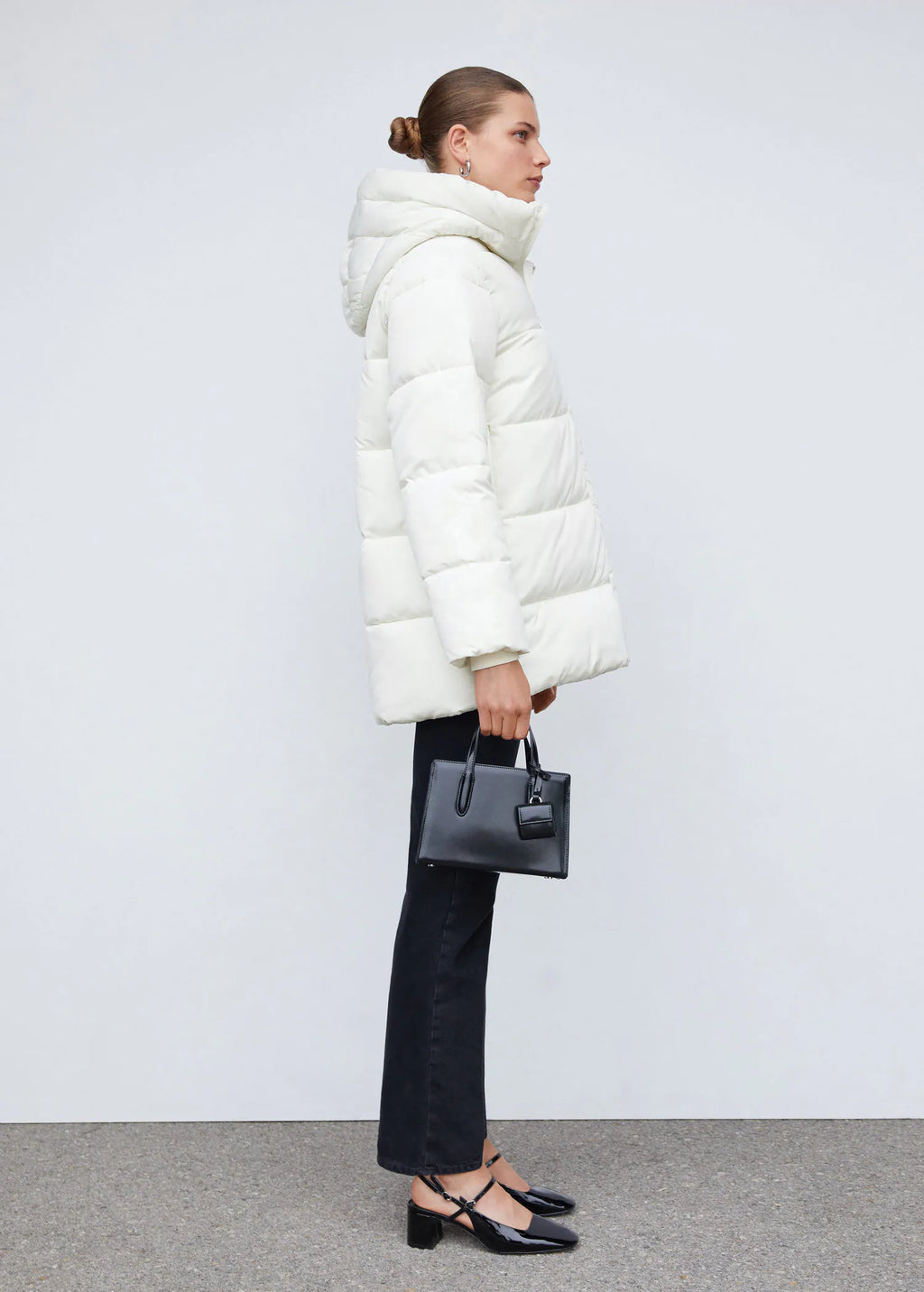 Anorak acolchado capucha