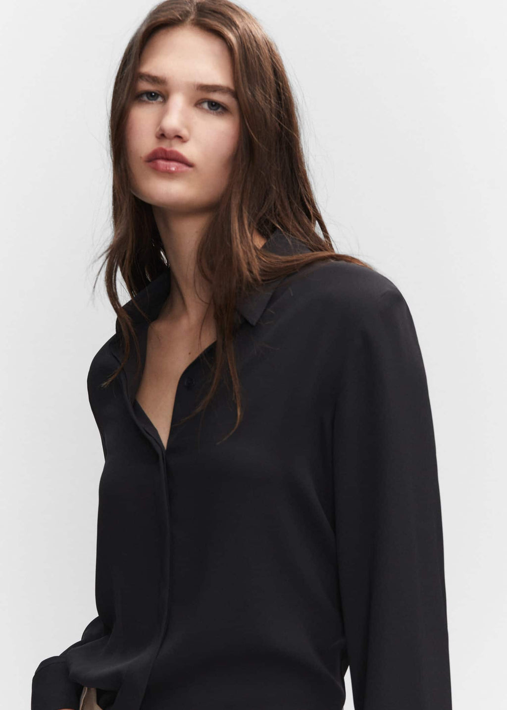 Camisa fluida botones