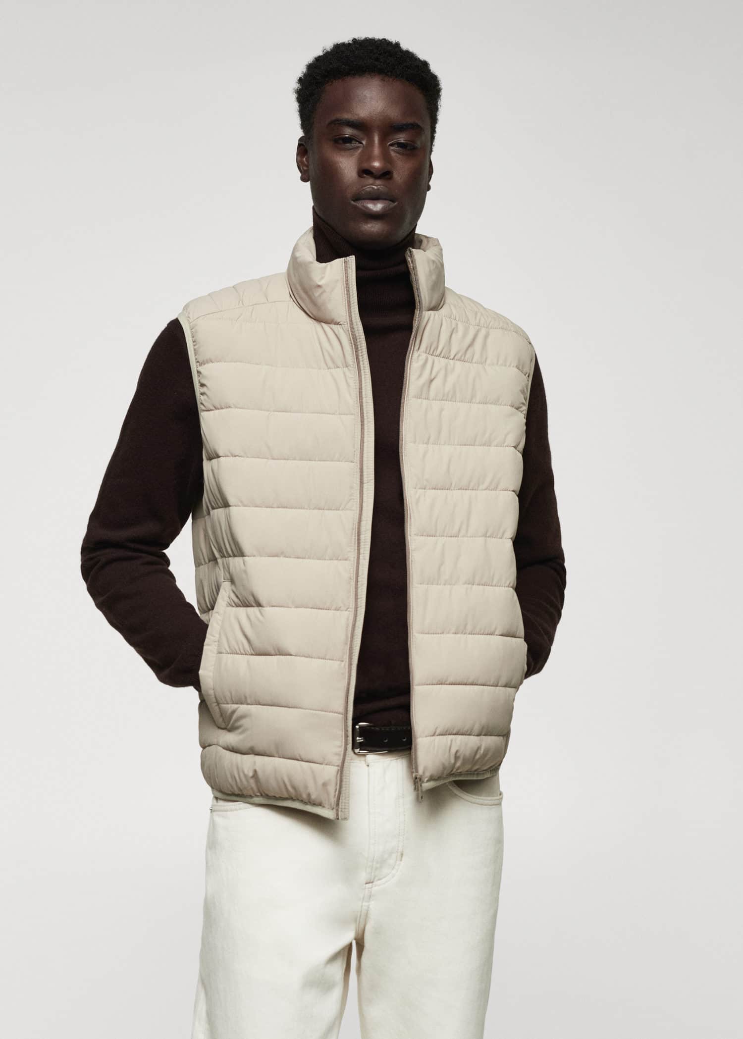 Chaleco acolchado ultra ligero water-repellent