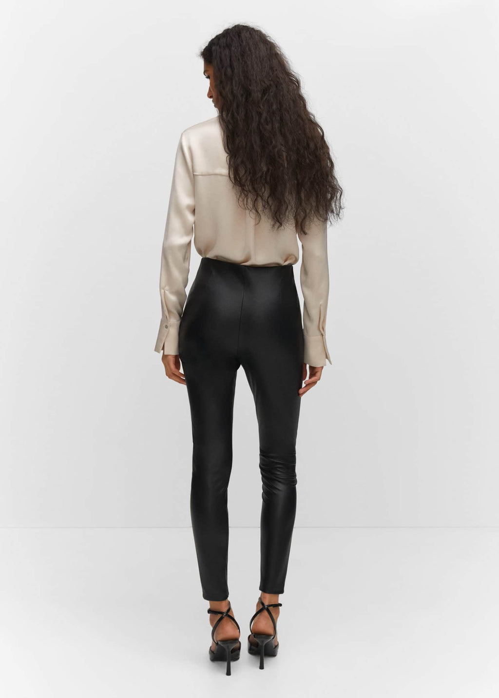 Leggings efecto piel