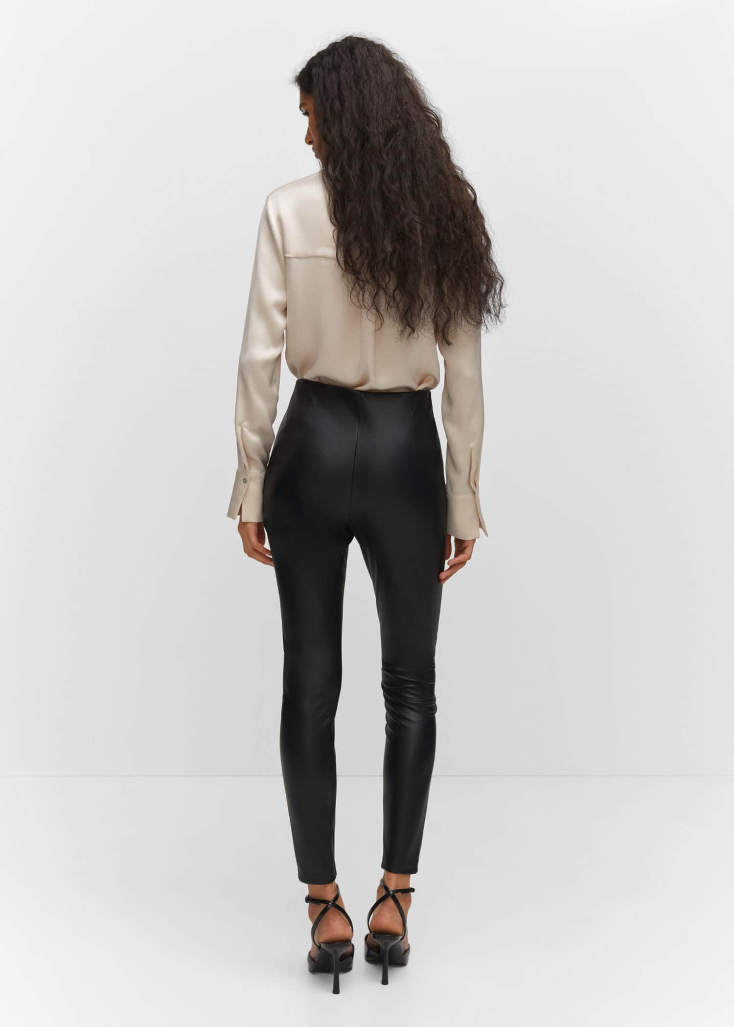 Leggings efecto piel
