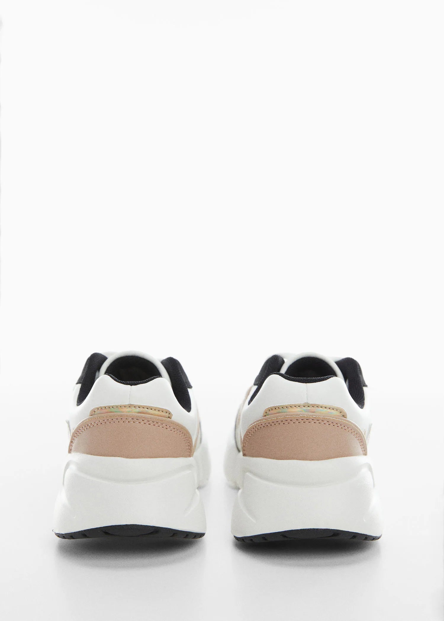 Deportiva combinada cordones
