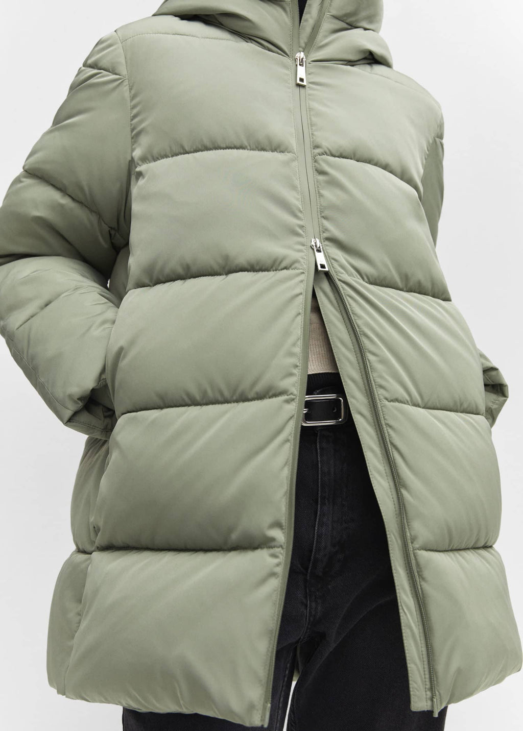 Anorak acolchado capucha