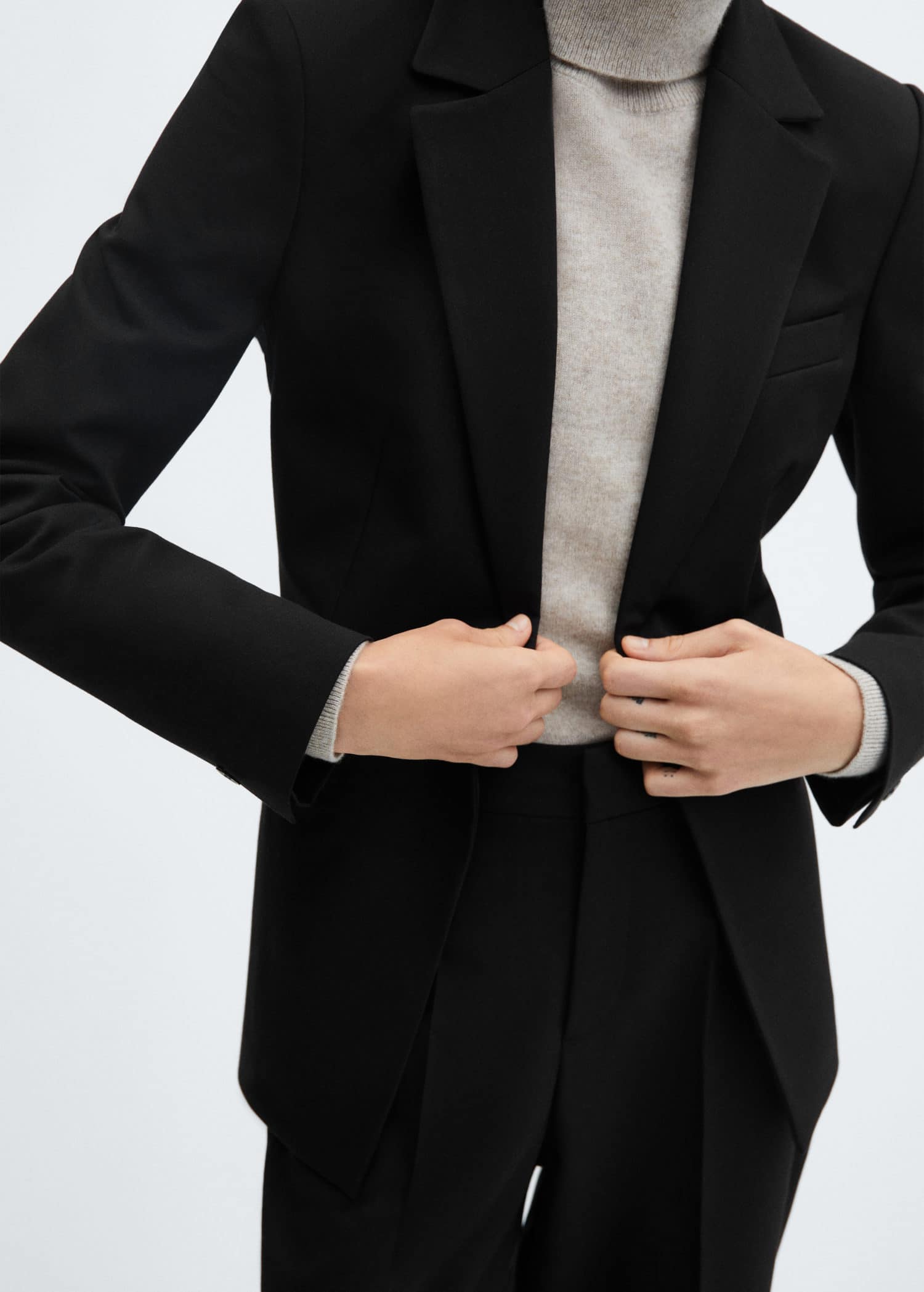 Americana traje entallada