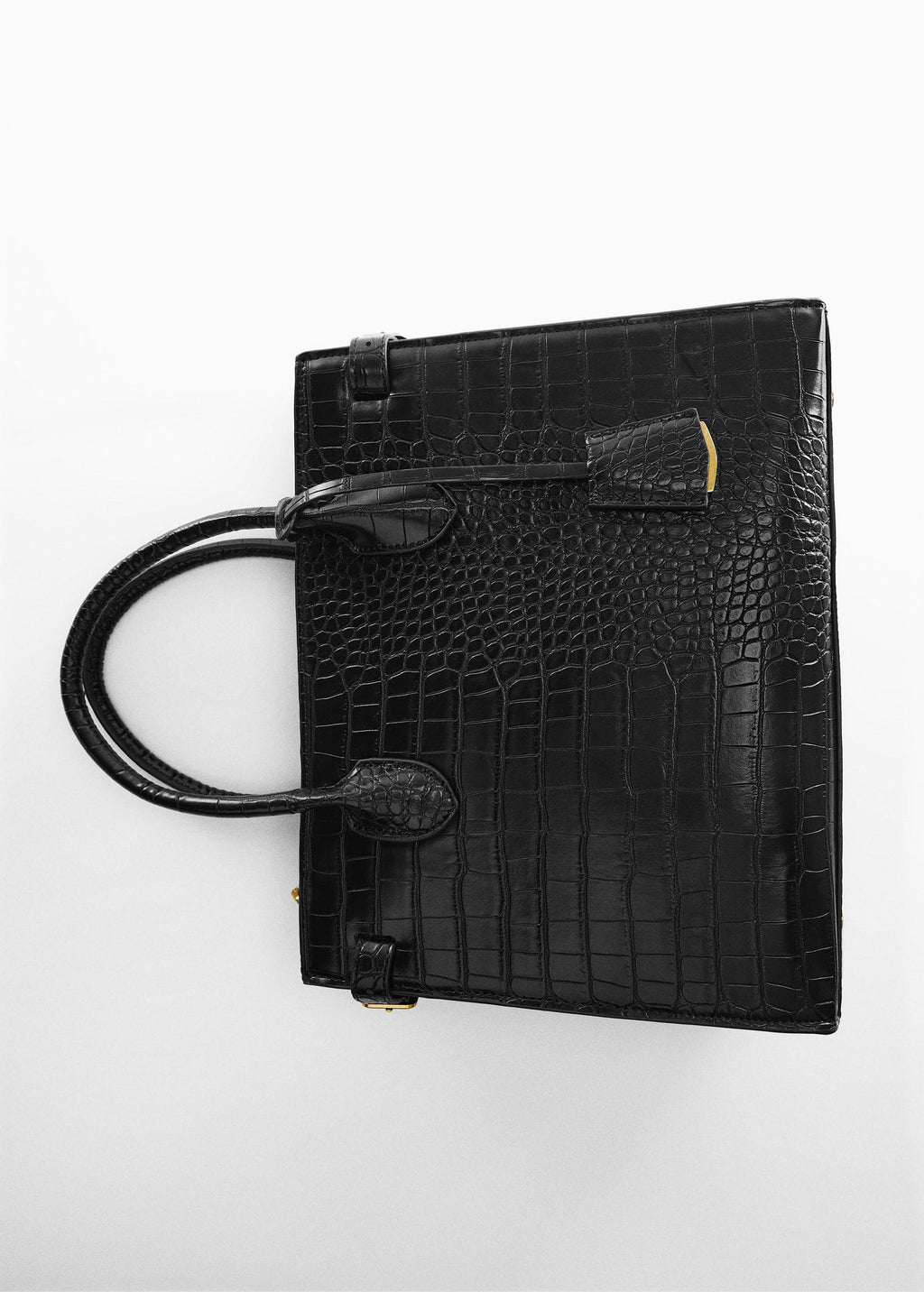 Bolso doble asa efecto coco