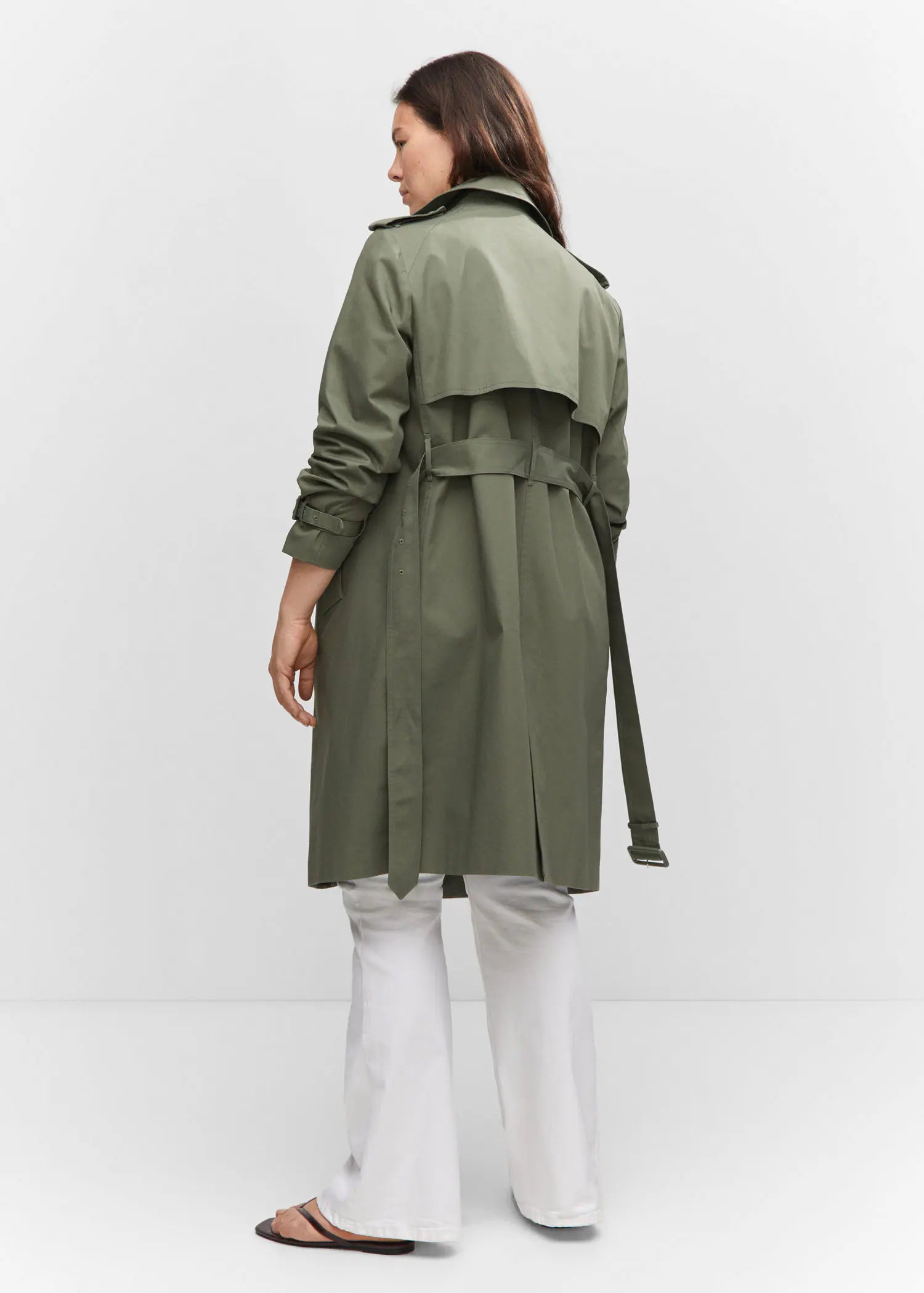 Trench clásico cinturón
