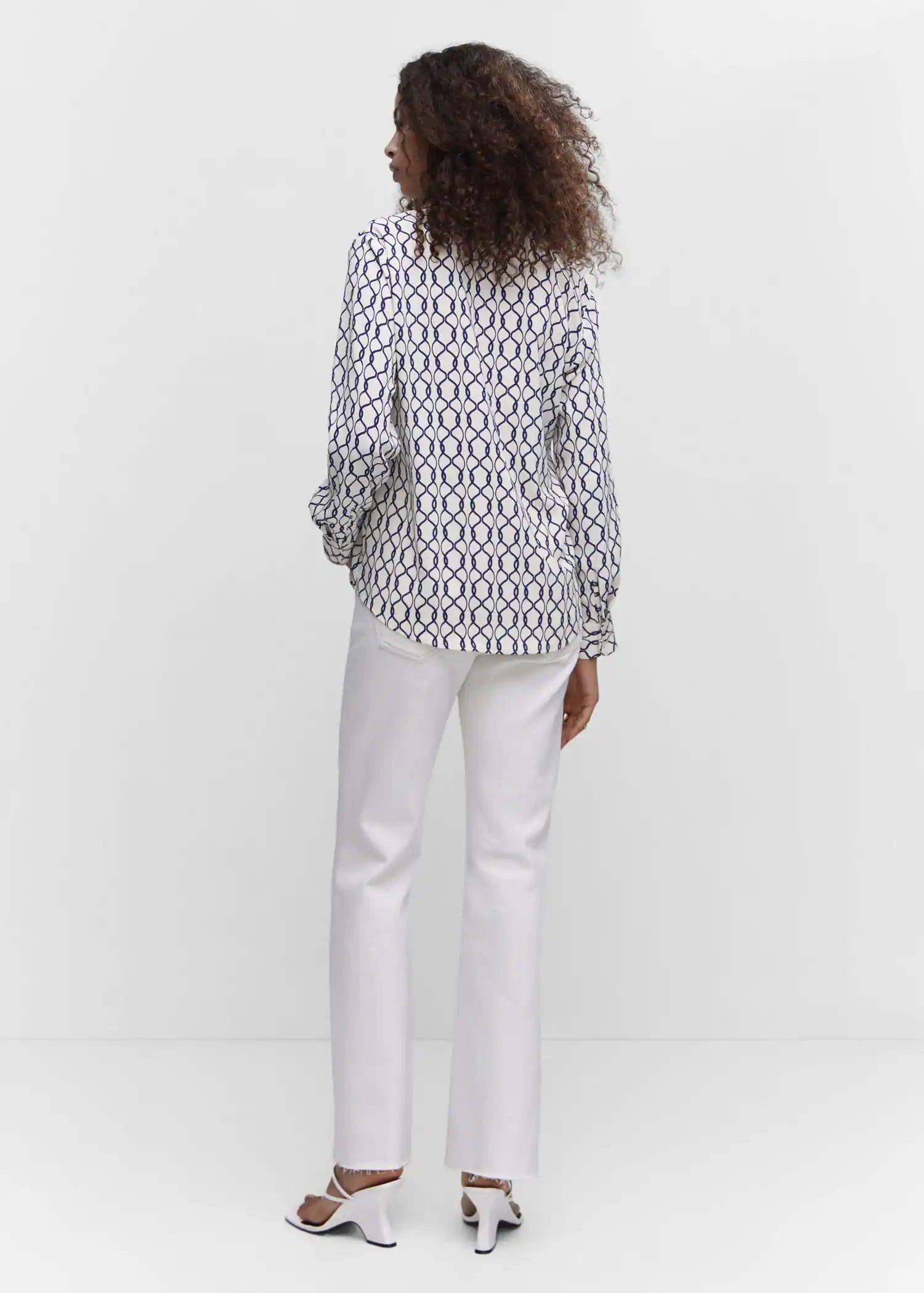 Camisa fluida botones