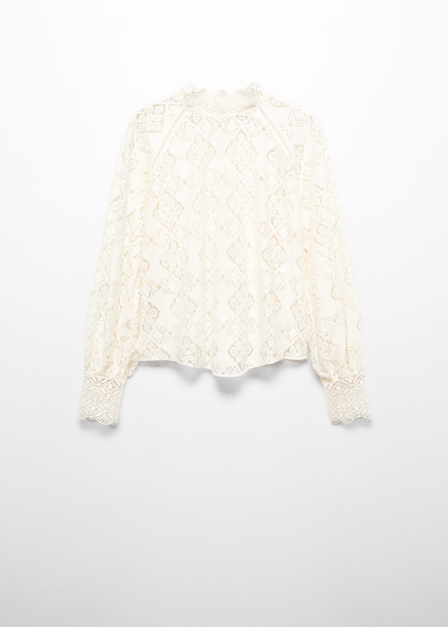 Blusa detalles calados