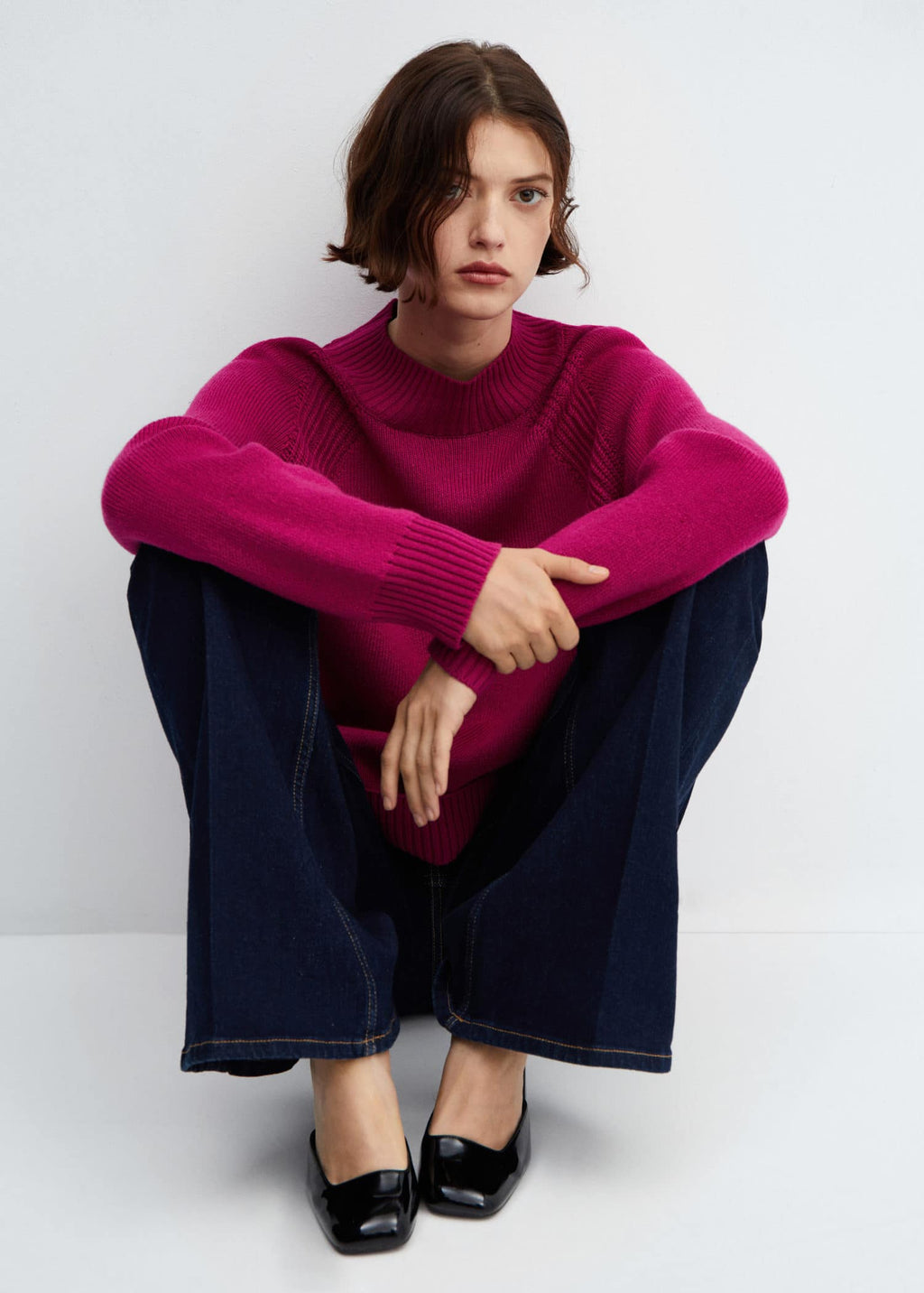 Jersey oversize cuello perkins