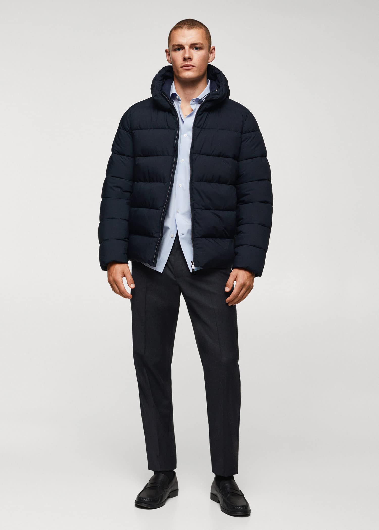 Anorak acolchado impermeable termoregulador