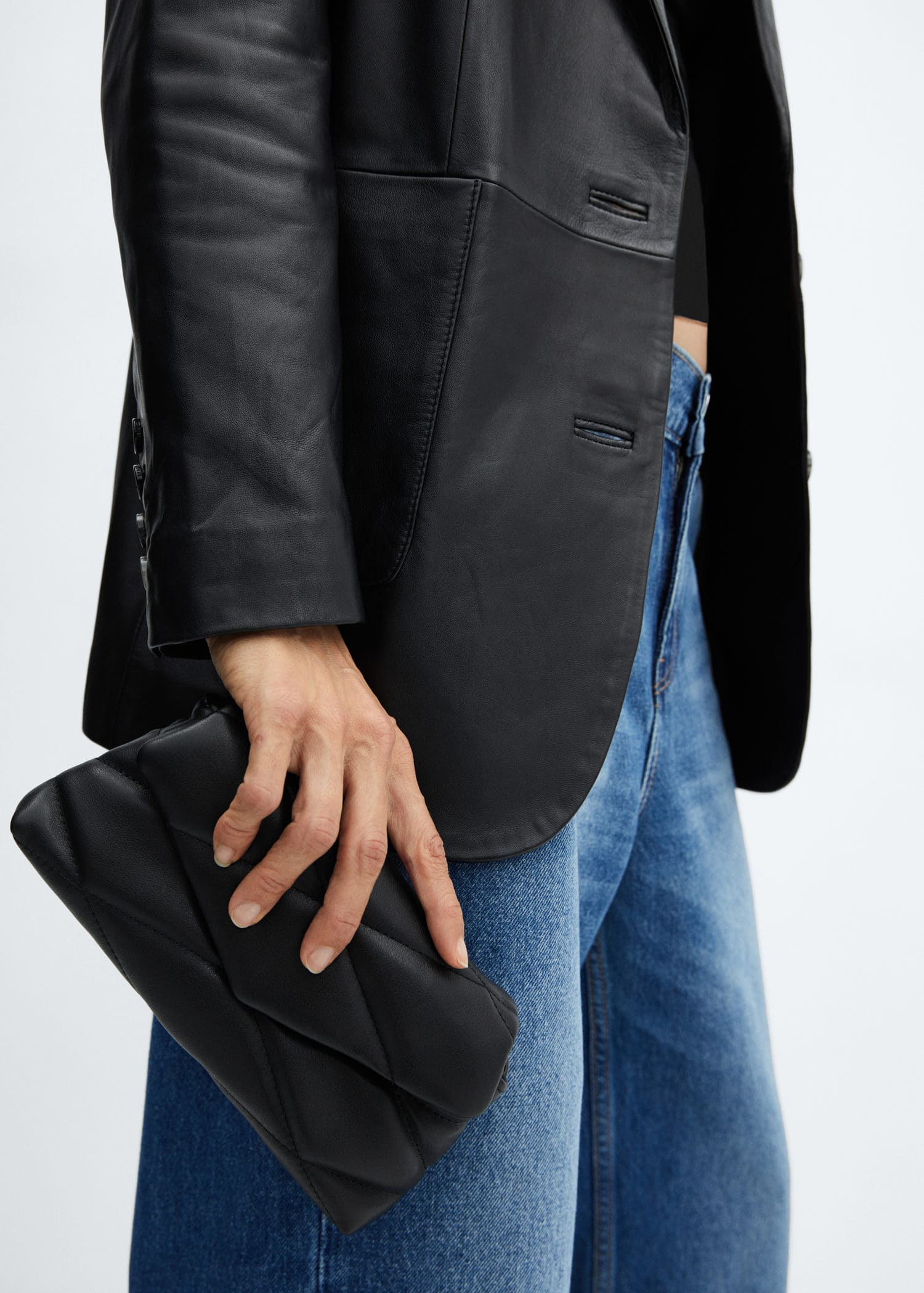 Bolso cadena acolchado