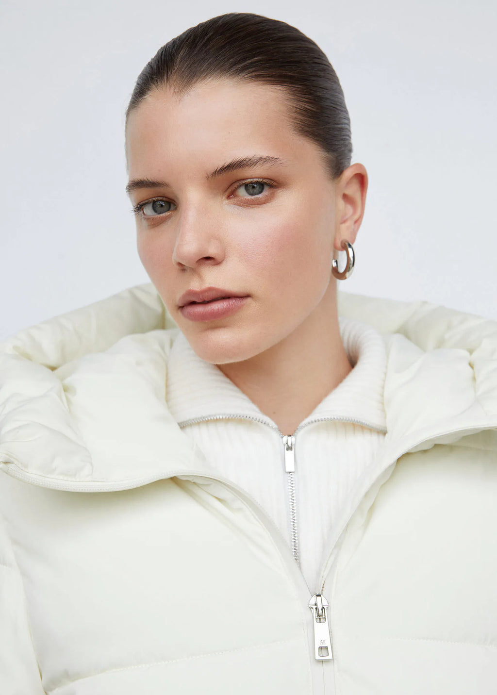 Anorak acolchado capucha