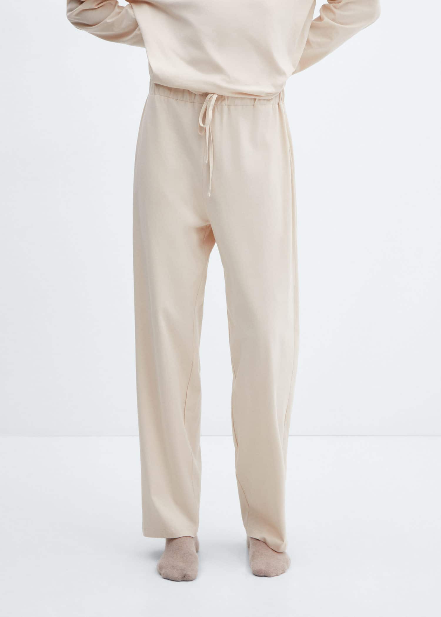 Pijama largo algodón