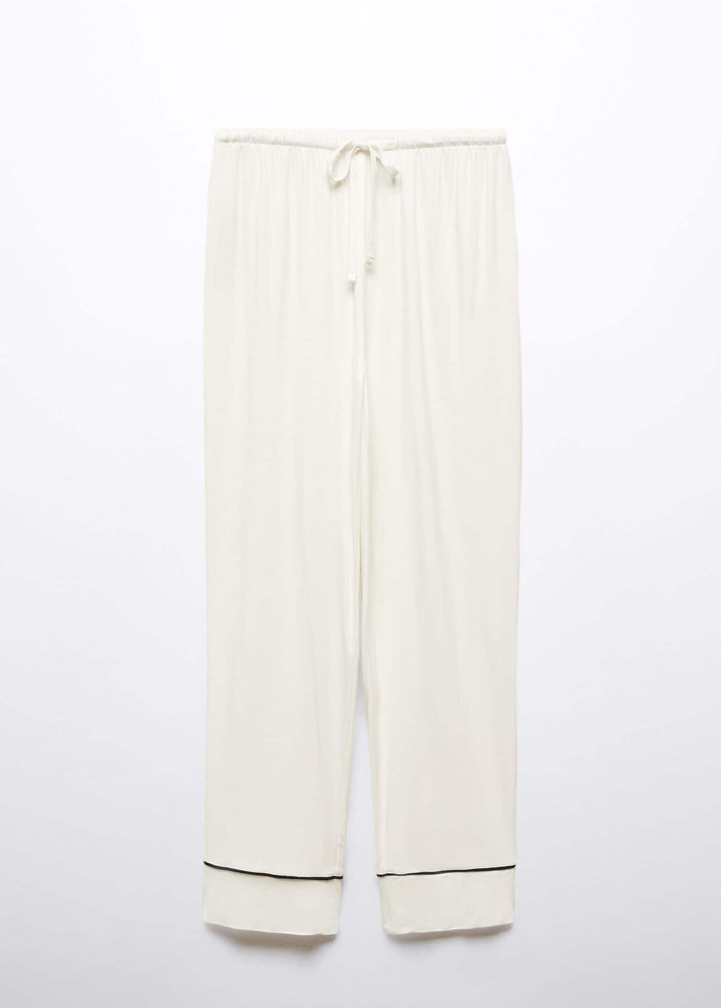 Pantalón pijama ribete contraste
