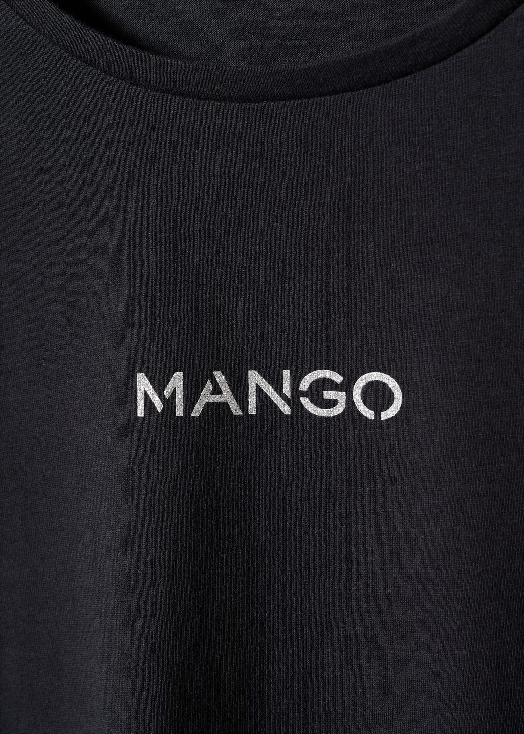 Camiseta logo metalizado
