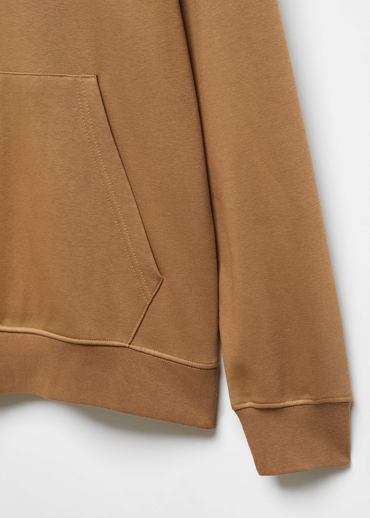 Sudadera algodón canguro capucha